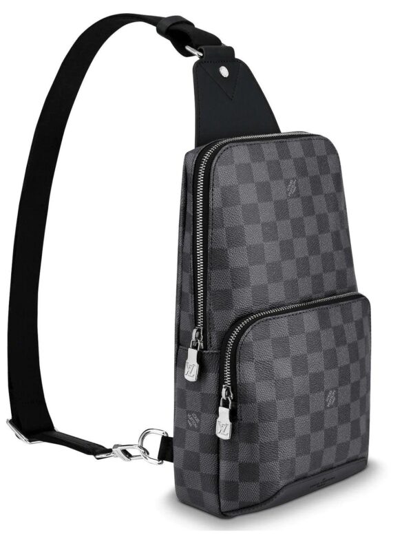 Avenue Sling Bag Grey Damier - Image 4