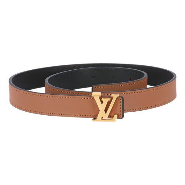 Reversible Brown / Black Leather Belt 25 mm