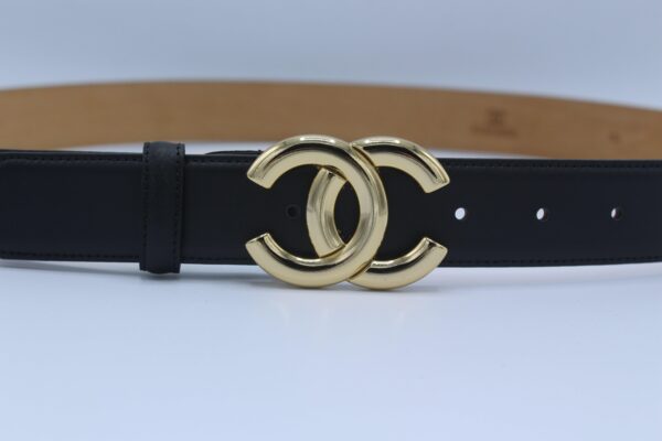 C Belt Gold and Silver Buckle