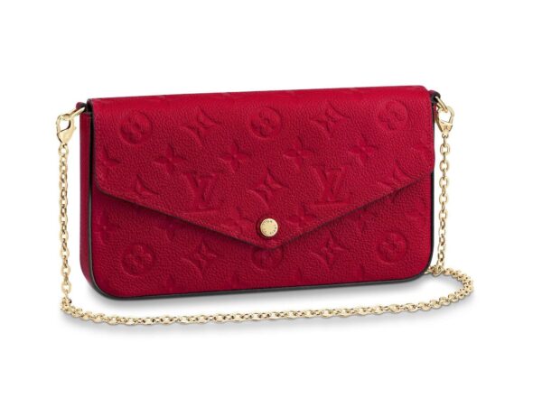 Félicie Pochette Red Monogram