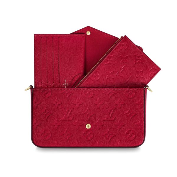 Félicie Pochette Red Monogram - Image 2