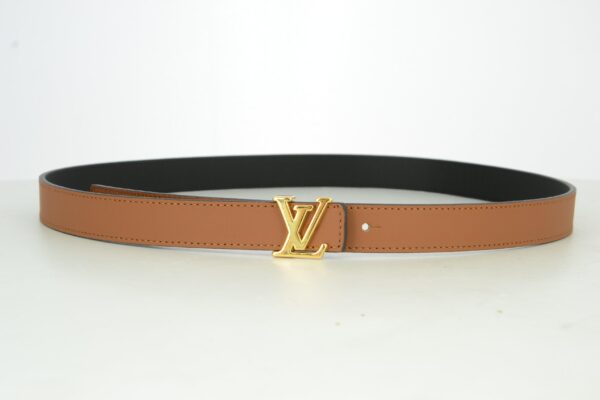 LV Reversible Leather Belt 25 mm - Image 7