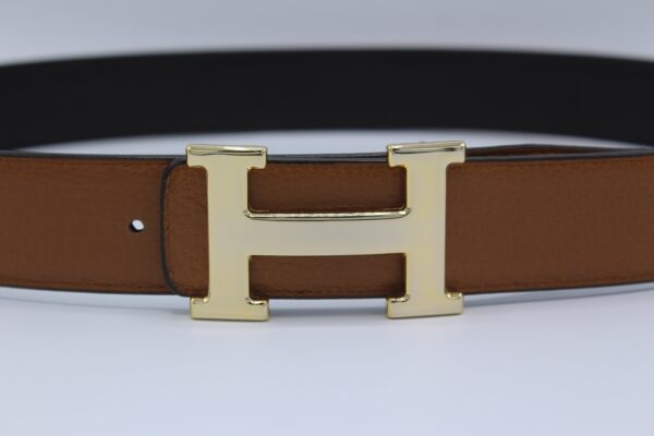 Reversible Buckle Belt Brown&Black 40 mm - Image 3