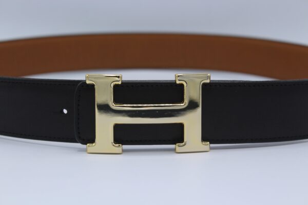 Reversible Buckle Belt Brown&Black 40 mm - Image 4