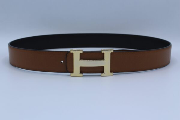 Reversible Buckle Belt Brown&Black 40 mm - Image 5