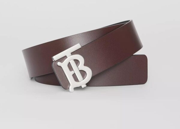 Reversible Motif Leather Belt - Image 2