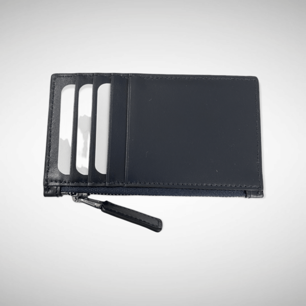 Signature Web Card Case Black Zipper - Image 2