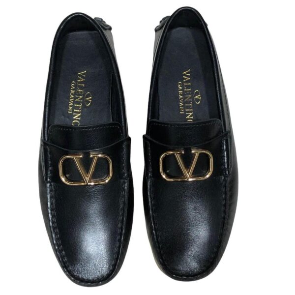 V Buckle Leather Shoe - Image 2