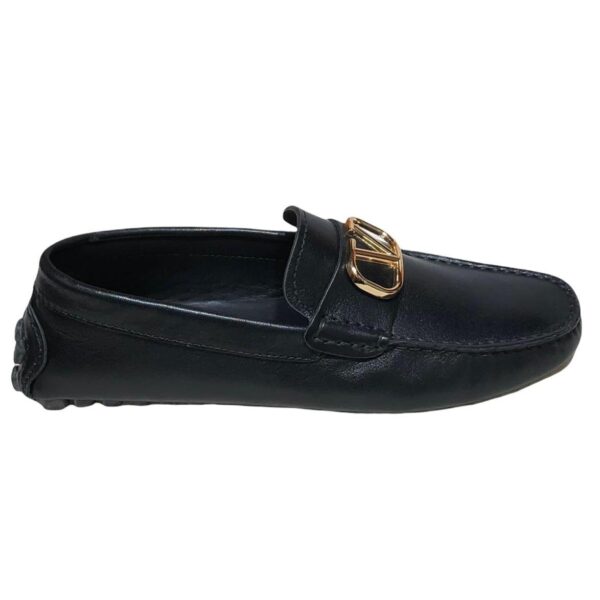 V Buckle Leather Shoe - Image 3